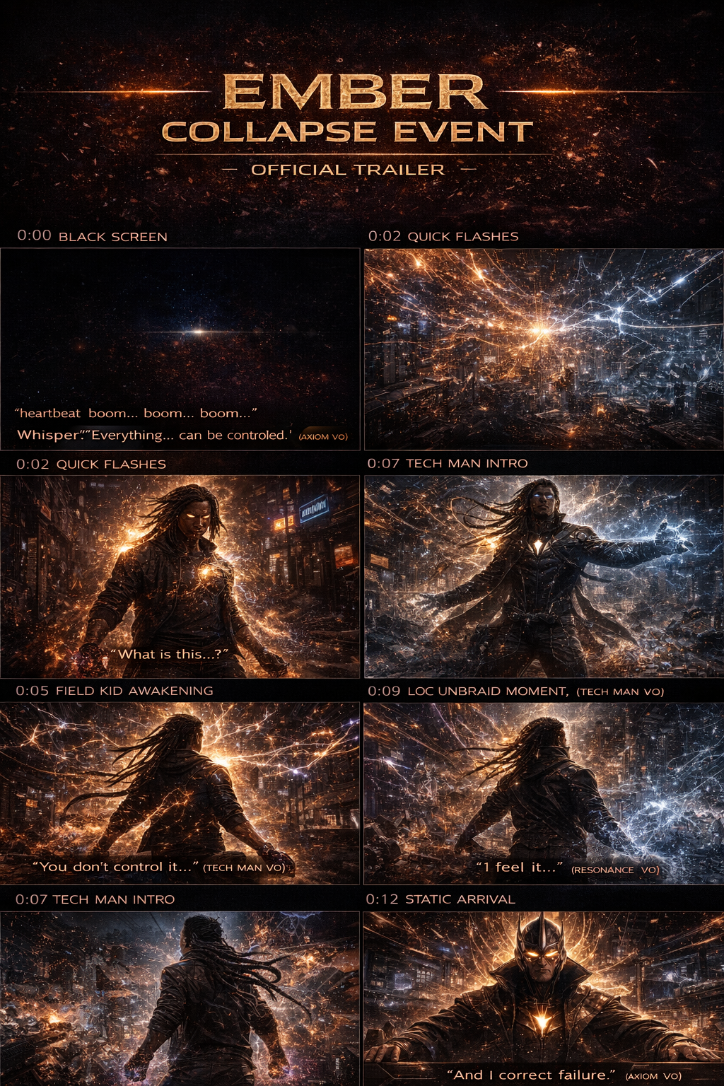 Ember — Collapse Event secondary visual